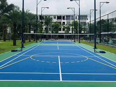 sân tenis ecopark hải dương