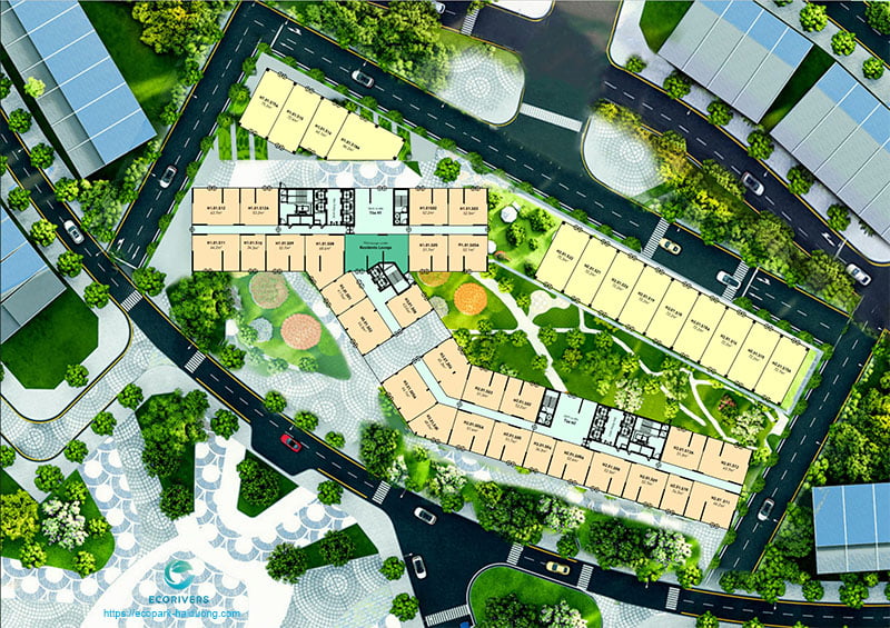 mặt bằng lighthouse mega mall